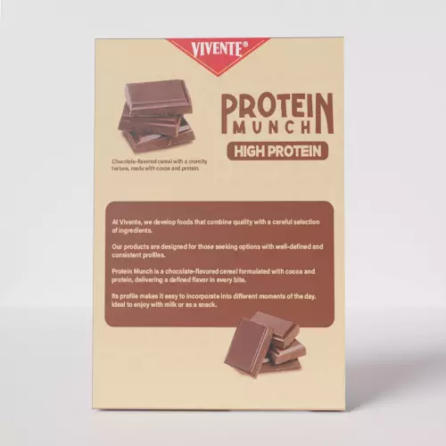 Vivente-30% Chocolate Flavor Protein Breakfast Type Cereal - GMO -  Gluten Free - 7.76 oz