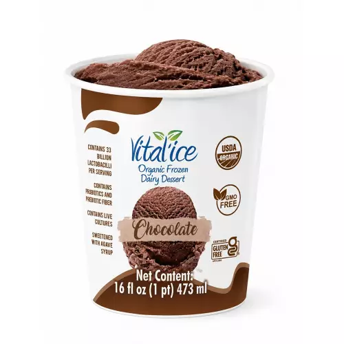 Vivente-Frozen Dessert - Low Fat - Organic - 15.994 fl oz