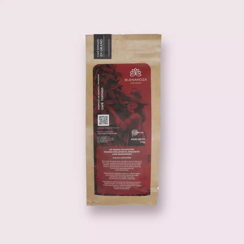 Wholebean Roasted Coffee 35.27 Oz / Café Buenamoza / Organic