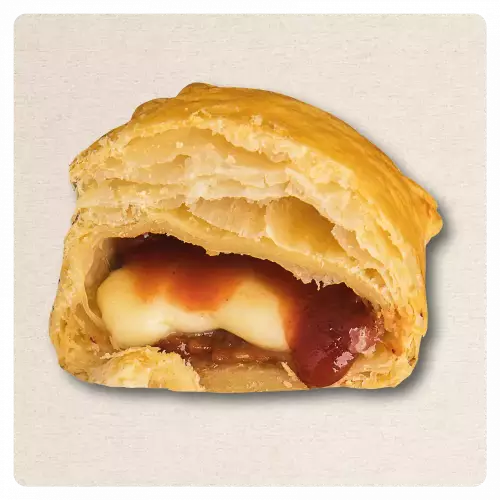 Yummy Puffies | Puff Pastry Stuffed with guava and cheese | E.