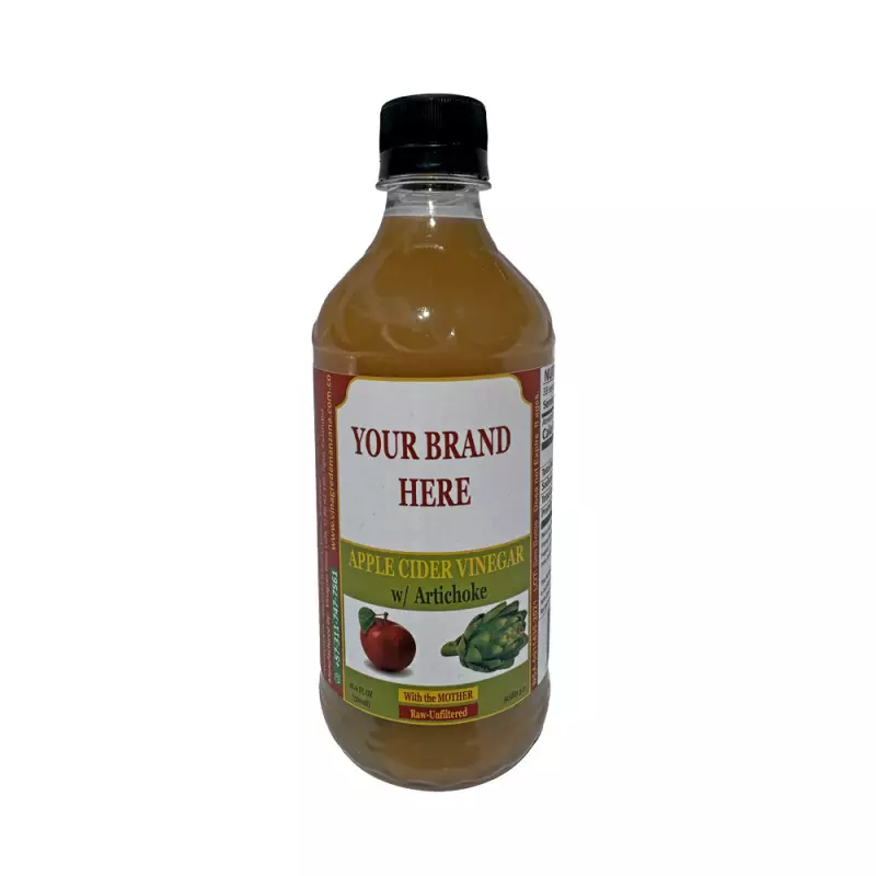 Apple Cider Vinegar, w/ mother, unfiltered, w/ Artichoke, 16,9 oz.
