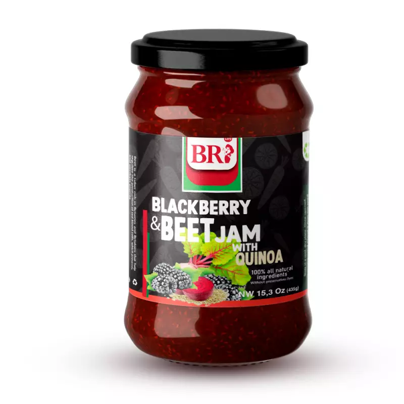 Blackberry and Beetroot jam with quinoa / 15.3 oz