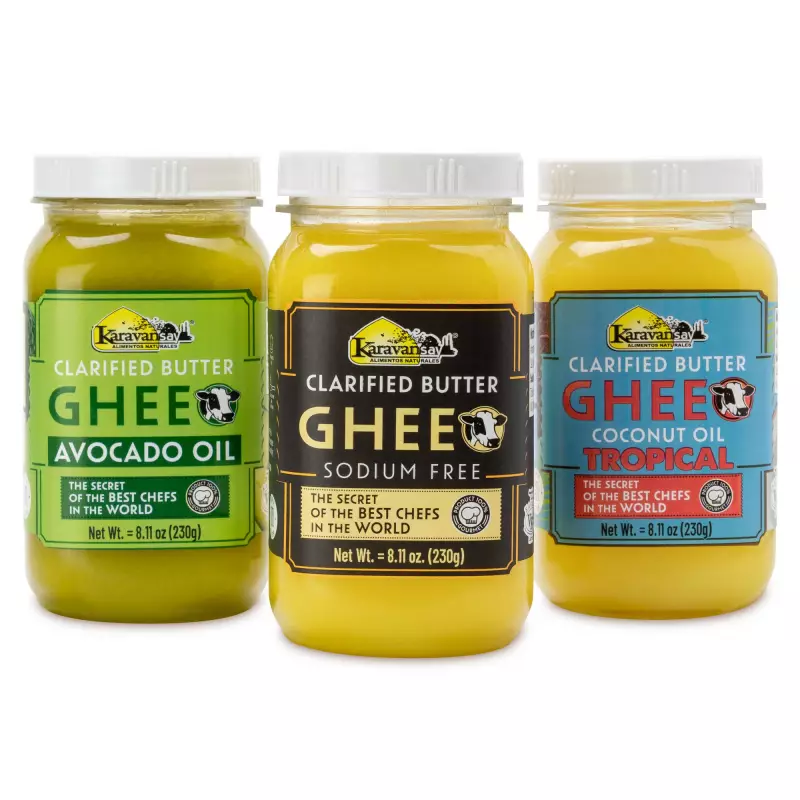 Butter Ghee Pack of 3 plastic jars x 24.33 oz