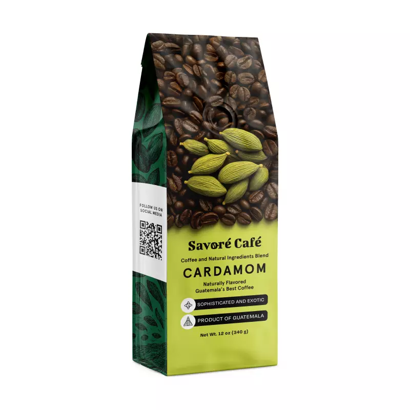 Coffee and Natural Ingredients Blend-Cardamom-12 oz-Functional Beverage-Guatemala’s-Gourmet-Premium
