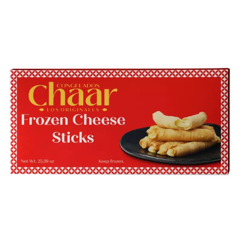 Frozen Cheese Sticks - Largue- Low Calories - No Perservatives -12 servings-  Handcrafted - 25.39 oz