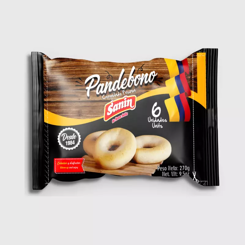 Frozen / Pandebono / Protein /Precooked