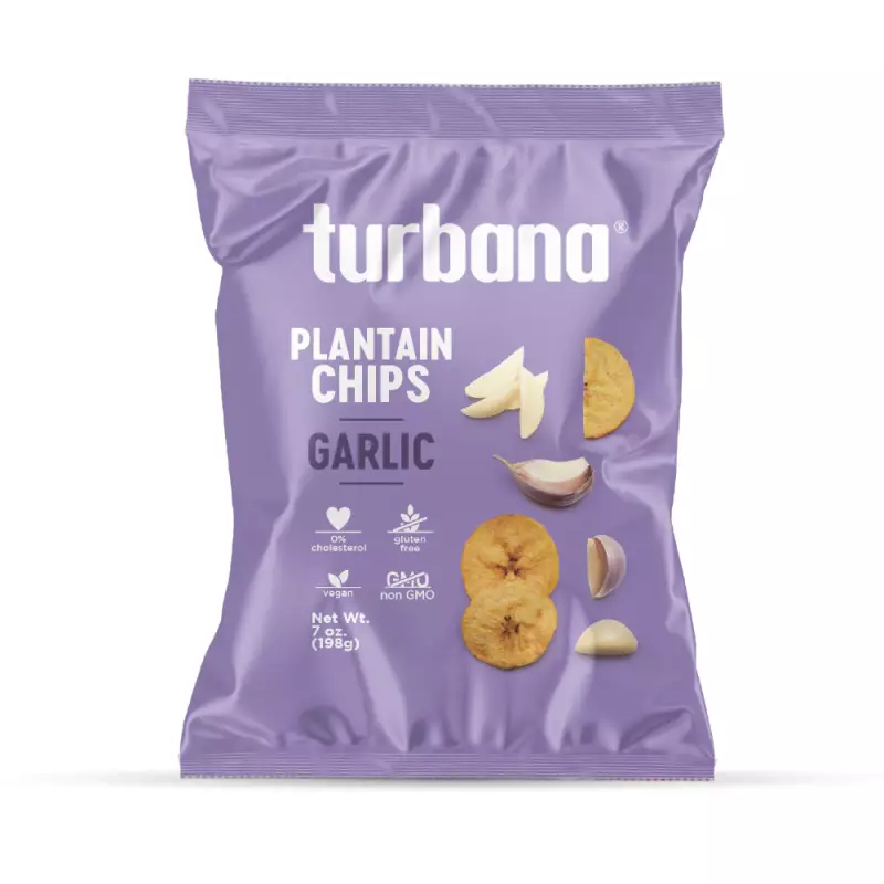 Garlic Plantain Chips x 7 oz