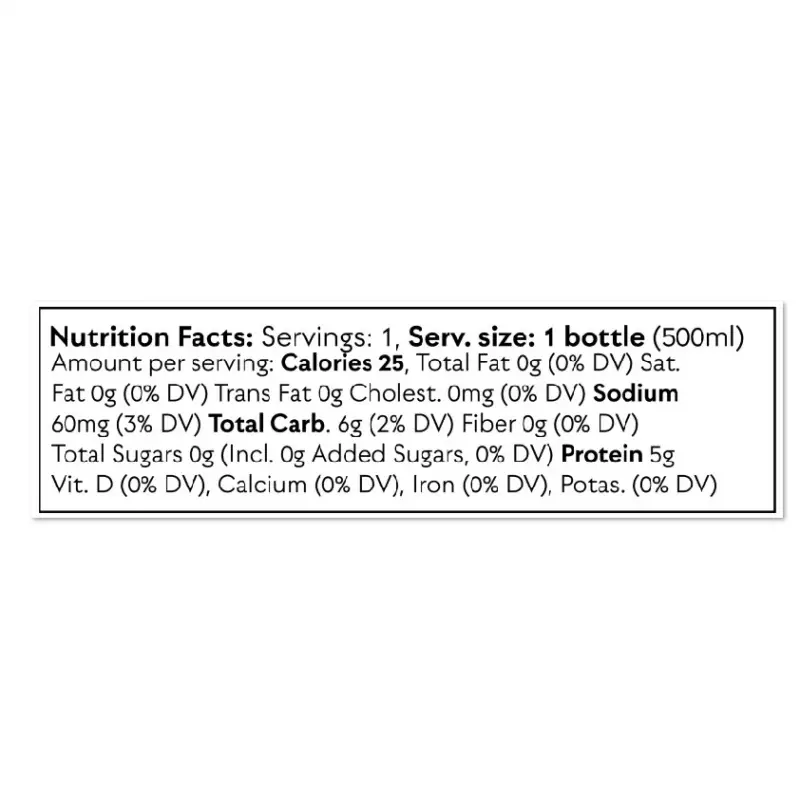 Gond Wana | Natural Mineral Water - Collagen | 16,91 oz | PET Bottle - 0 Calories