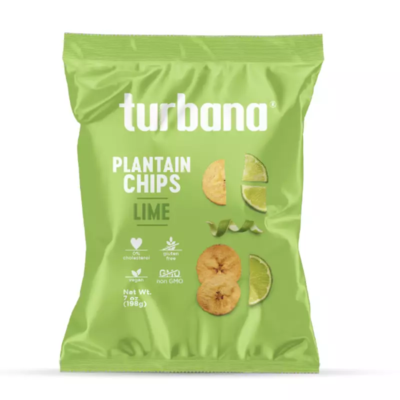 Lime Plantain Chips x 7 oz