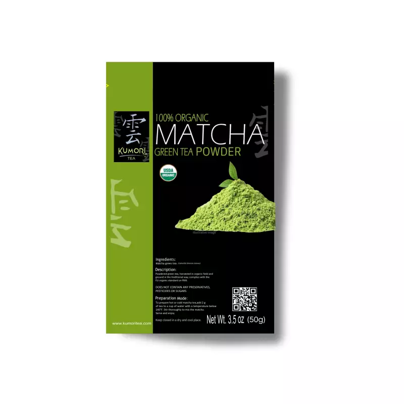 Matcha Tea - 100% Organic - Green Tea - Vegan - Organic - 1.76oz