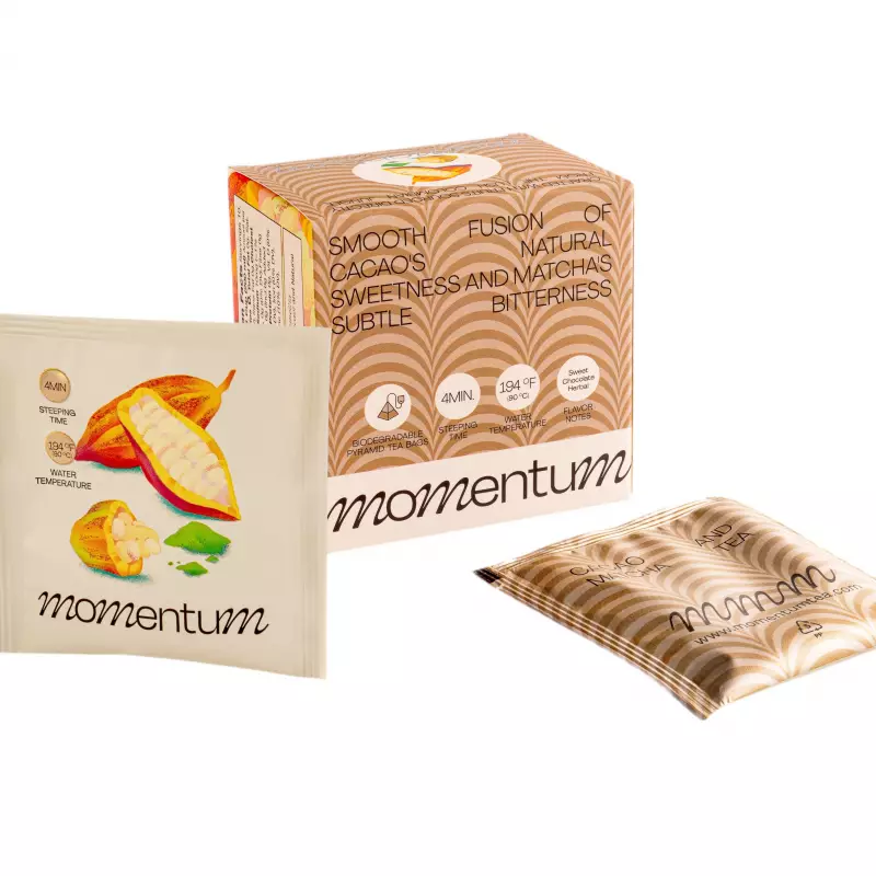 Momentum Tea | Matcha Tea and Cacao | 1.1 Oz