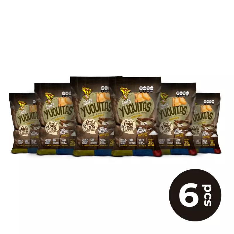 Sixpack Of Yucca (Cassava)   5.88 Oz