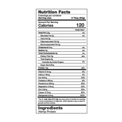 Goland | Plant-Based Hemp Protein | Clean Label, Vegan, Gut Health Support | 9 oz