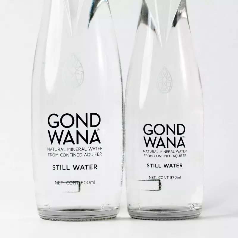 Gond Wana | Natural Mineral Water | 20,29 oz | Glass Bottle - Still Water - Low Sodium
