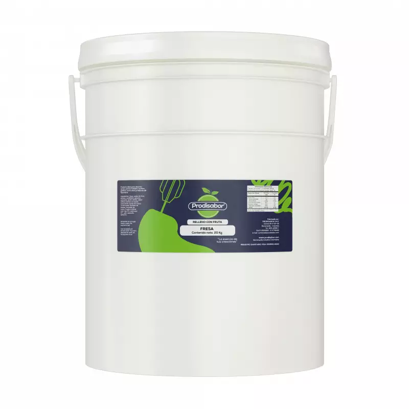Prodisabor Fruit Fillings - Natural flavor - Easy and fast application - Ready to use - 40 Lbs. 1