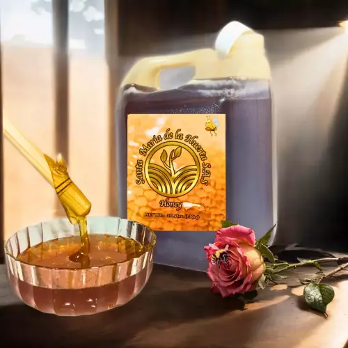 Pure Bee Honey - Plastic Container - 211 oz