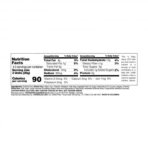 Susanita Mini Herb Toast - 3.2 oz