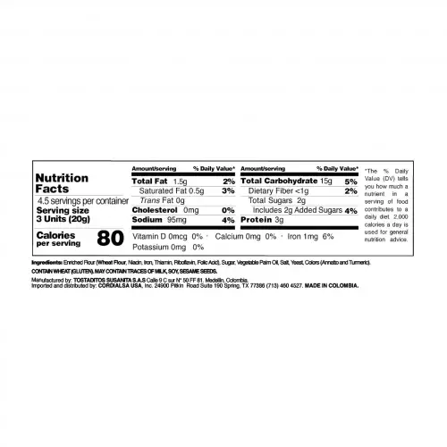 Susanita Mini Original Toast - 3.2 Oz
