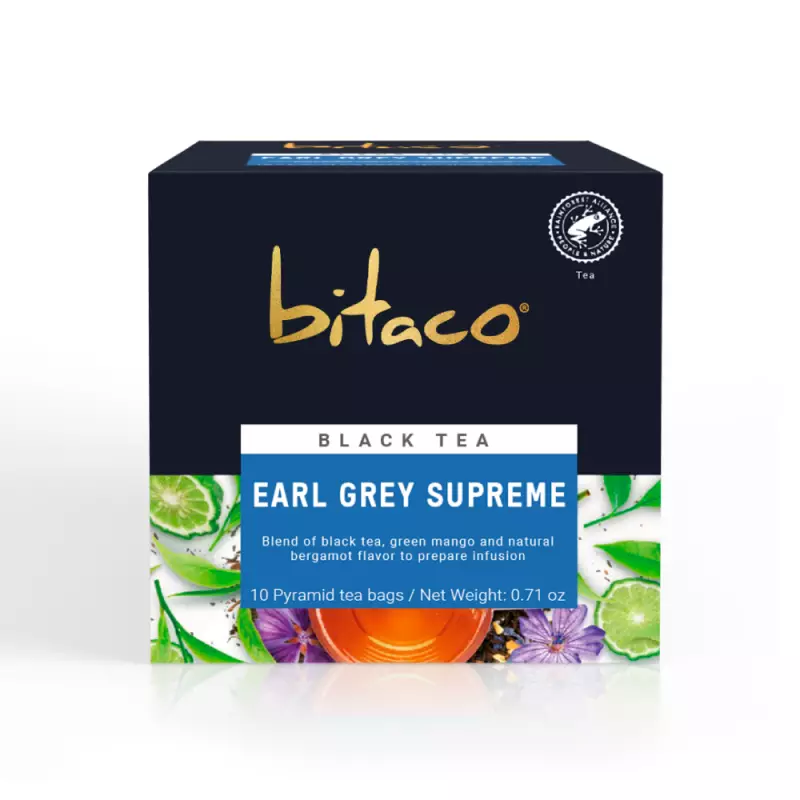 Te Negro Earl Grey Supreme Cx12/Ux10
