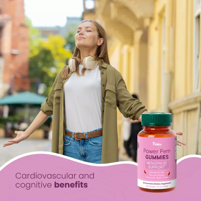 Tinku | PowerFem Balance Gummies | Women’s Hormone Support | 4.2 oz