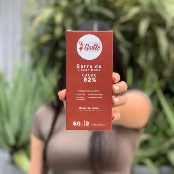 82% Cacao Bar With Cane Sugar n Coffee - 1.8 oz - Pure Cacao - Been to Bar - No Artificial Flavors