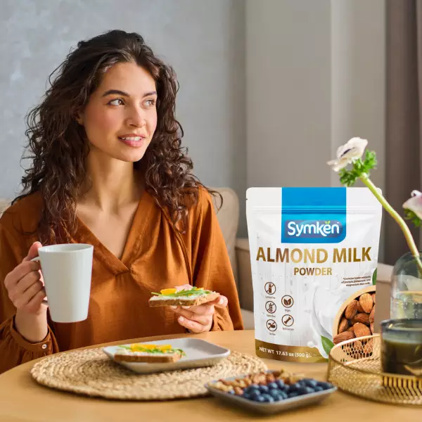 Almond Milk Powder 17.6 Oz - Pure Almond - No added sugar - Gluten free - Lactose free - Non-GMO