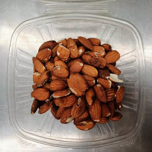 ALMONDS UNROASTED - 3.53 oz