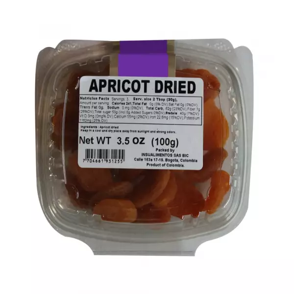 APRICOT DRIED - 3.53 oz