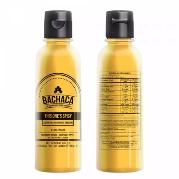 Bachaca | Hot Sauce | This One’S Spicy | Sweet Chili Mayonnaise Dressing | 8.8 oz E.