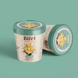 Bifri Superbites - Frozen Pineapple in White & Dark Fine Chocolate - 5.3oz