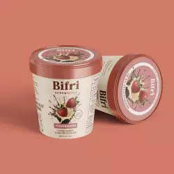 Bifri Superbites - Frozen Strawberries in White & Dark Fine Chocolate - 5.3oz