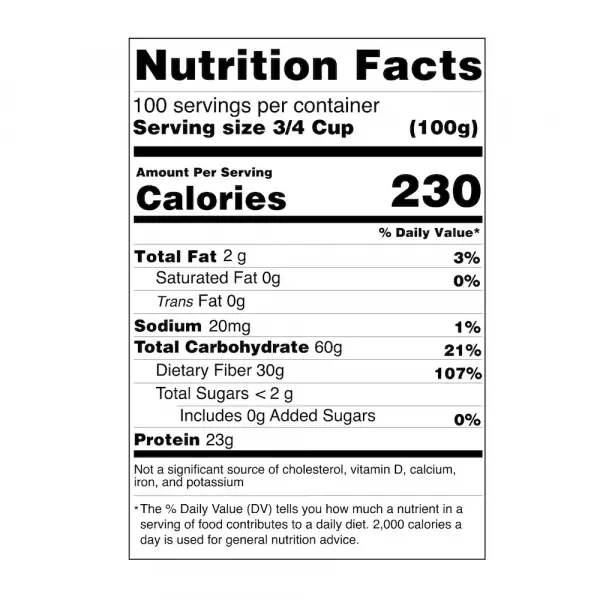 Black Beans Flakes - 352.74 oz