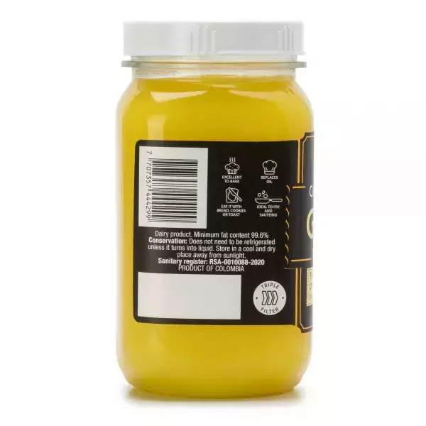 Butter Ghee Original - Plastic Jar - 8.11 Oz E