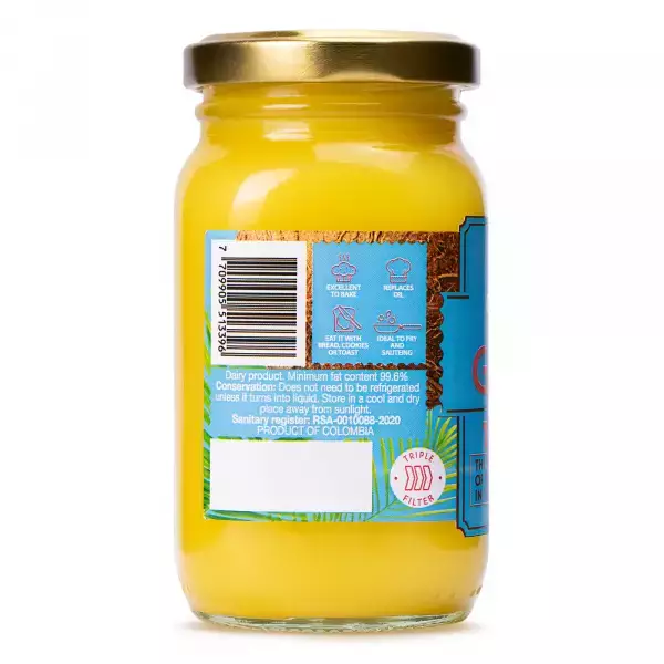 Butter Ghee Tropical 7.05 Oz E