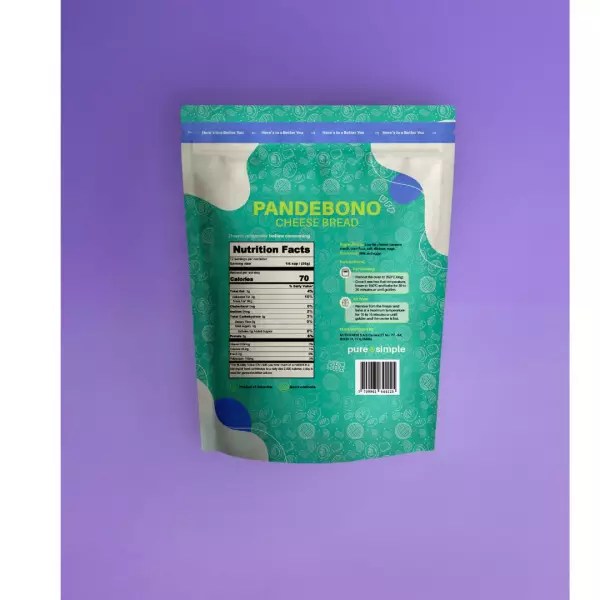 Cheese bread / gluten free / sugar free / frozen /  12 units / 10.5 oz