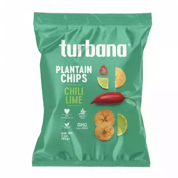 Chili Lime Plantain Chips x 3 oz E