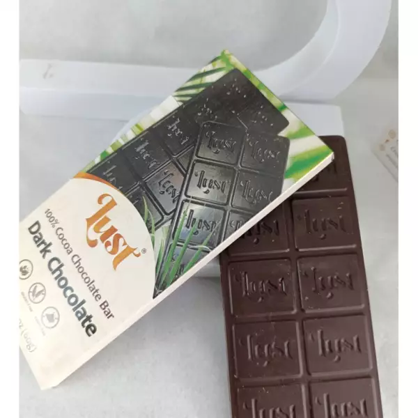 CHOCOLATE 100% cocoa - 2.11oz - Gluten Free - Vegan - Milk Free - Sugar Free