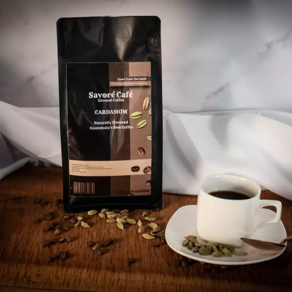 Coffee & Natural Blend-Cardamom-12 oz-Functional Beverage-Guatemala’s Gourmet Premium PL