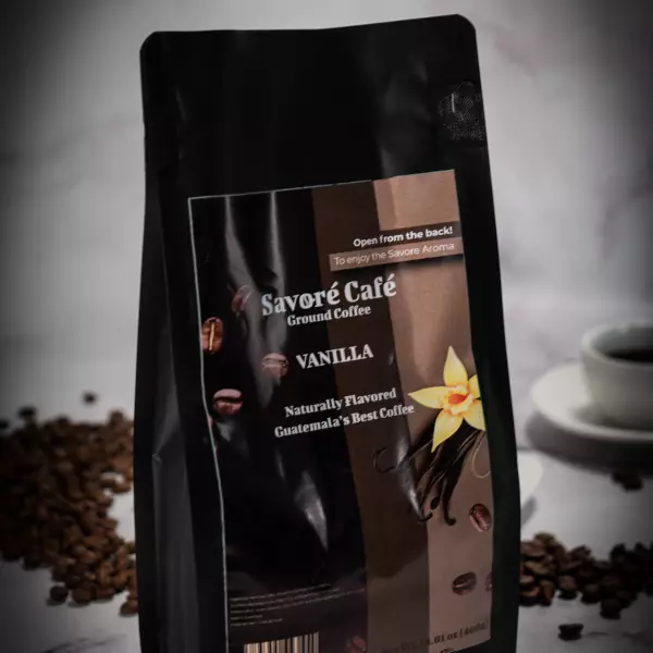 Coffee and Natural Ingredients Blend Vanilla 12 oz Functional Beverage Guatemalas Gourmet Premium PL