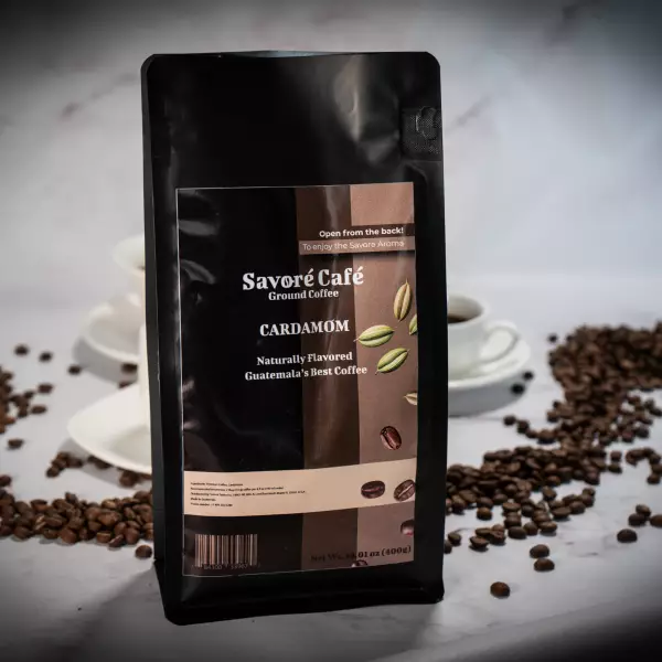 Coffee and Natural Ingredients Blend-Cardamom-12 oz-Functional Beverage-Guatemala’s-Gourmet-Premium