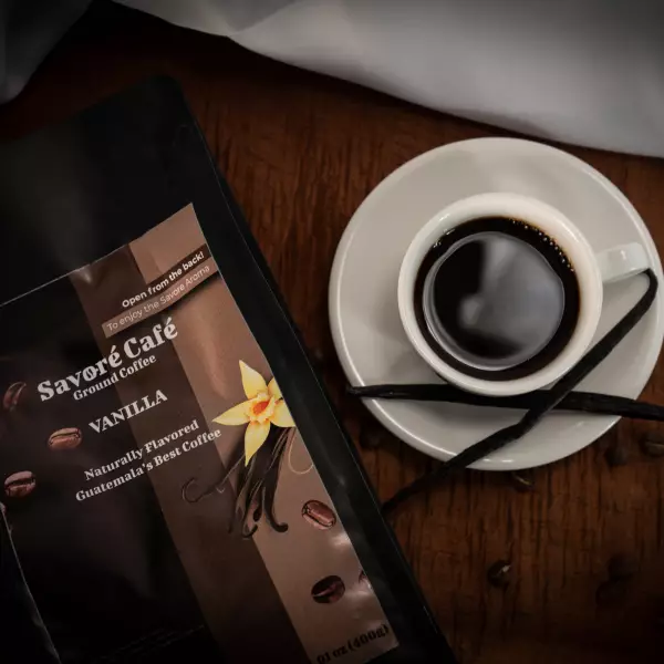Coffee and Natural Ingredients Blend-Vanilla-12 oz-Functional Beverage-Guatemala’s-Gourmet-Premium