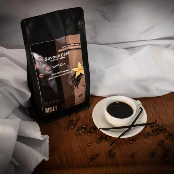 Coffee and Natural Ingredients Blend-Vanilla-12 oz-Functional Beverage-Guatemala’s-Gourmet-Premium