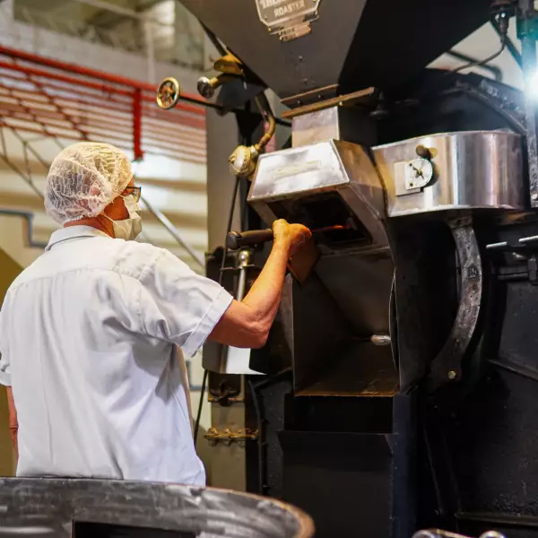 Colombian roasted coffee beans of origin in the North of Santander