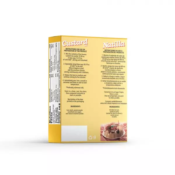Custard Mix With Natural Sugar Cane 10.58 Oz