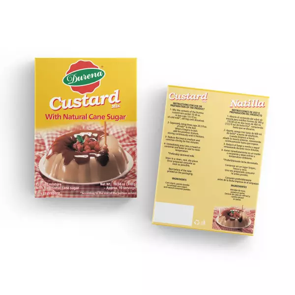 Custard Mix With Natural Sugar Cane 10.58 Oz