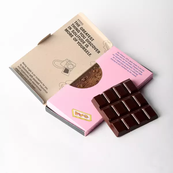 Dark Chocolate Bar 2.5 Oz Single Almonds And Sea Salt