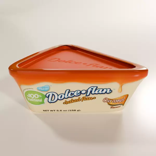 Dolce Flan | Caramel flavored flan | To Go | 5.6 oz