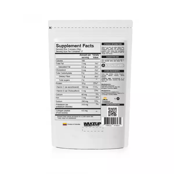 Egg White Protein Vanilla 17.98 Oz