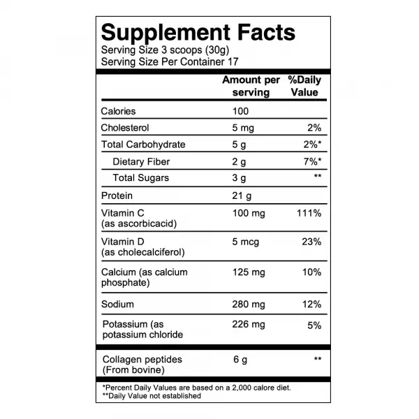 Egg White Protein Vanilla 17.98 Oz