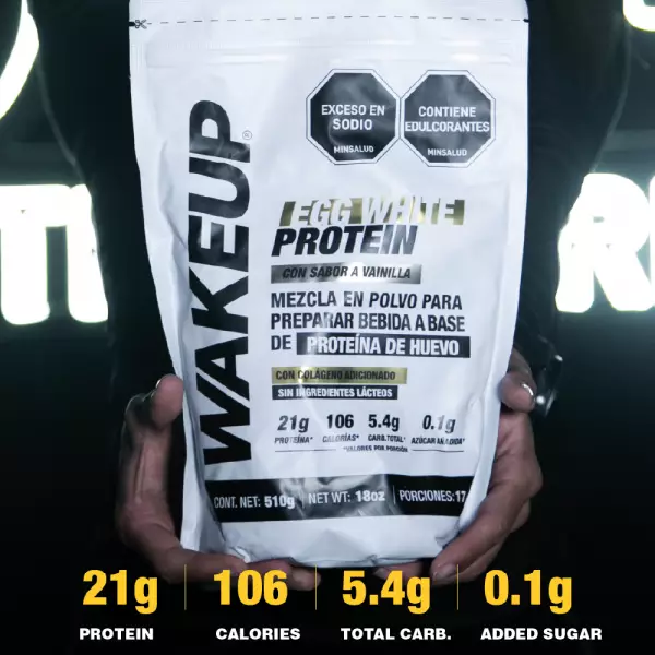 Egg White Protein Vanilla 17.98 Oz